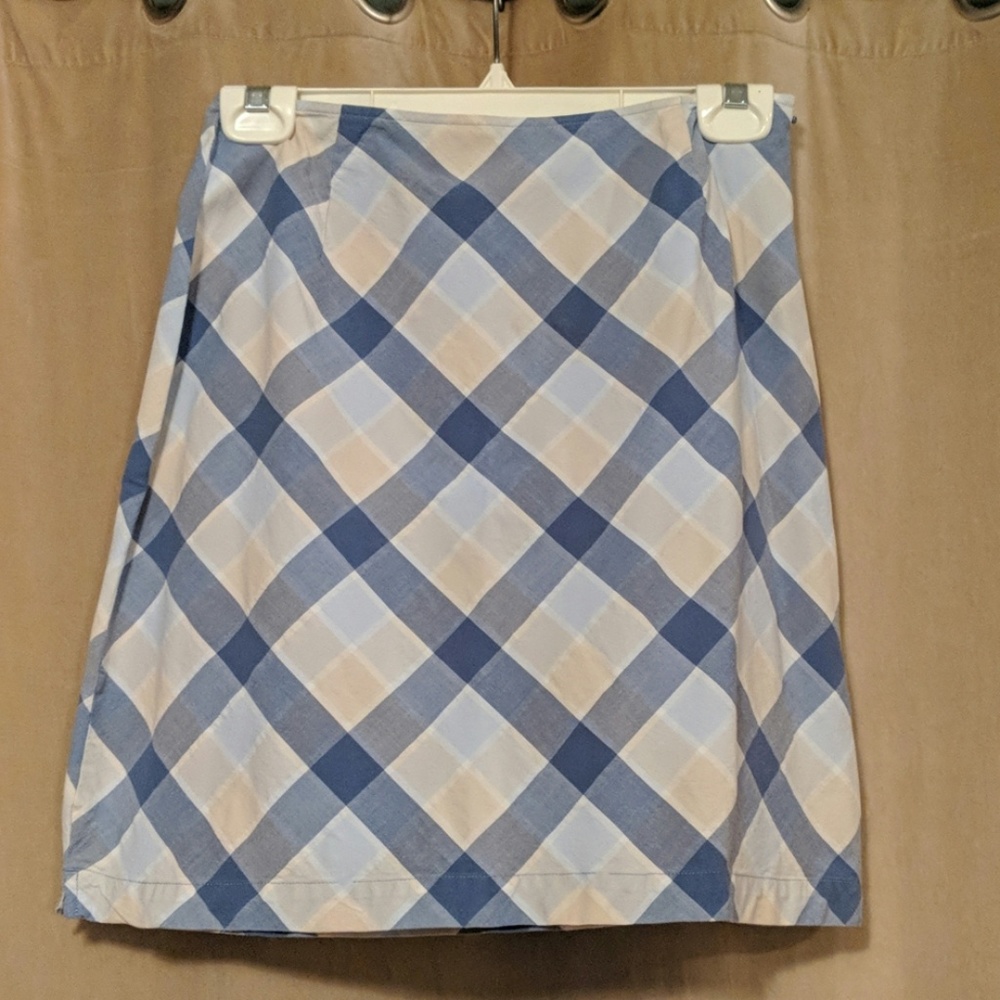 Plaid skirt